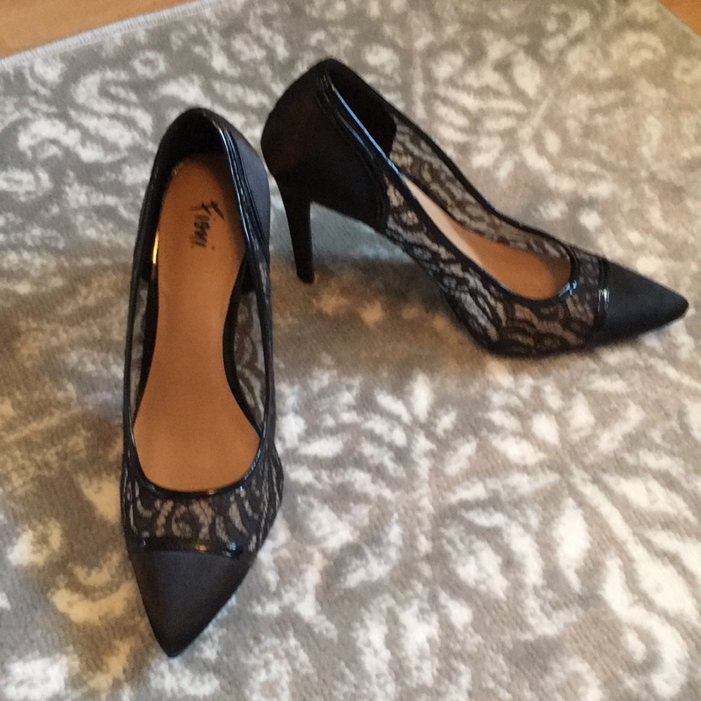 Black heels